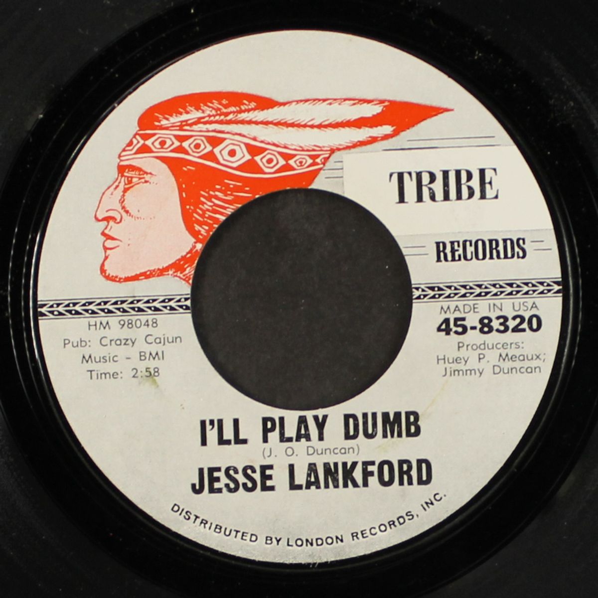 i'll play dumb / my special angel by JESSE LANKFORD