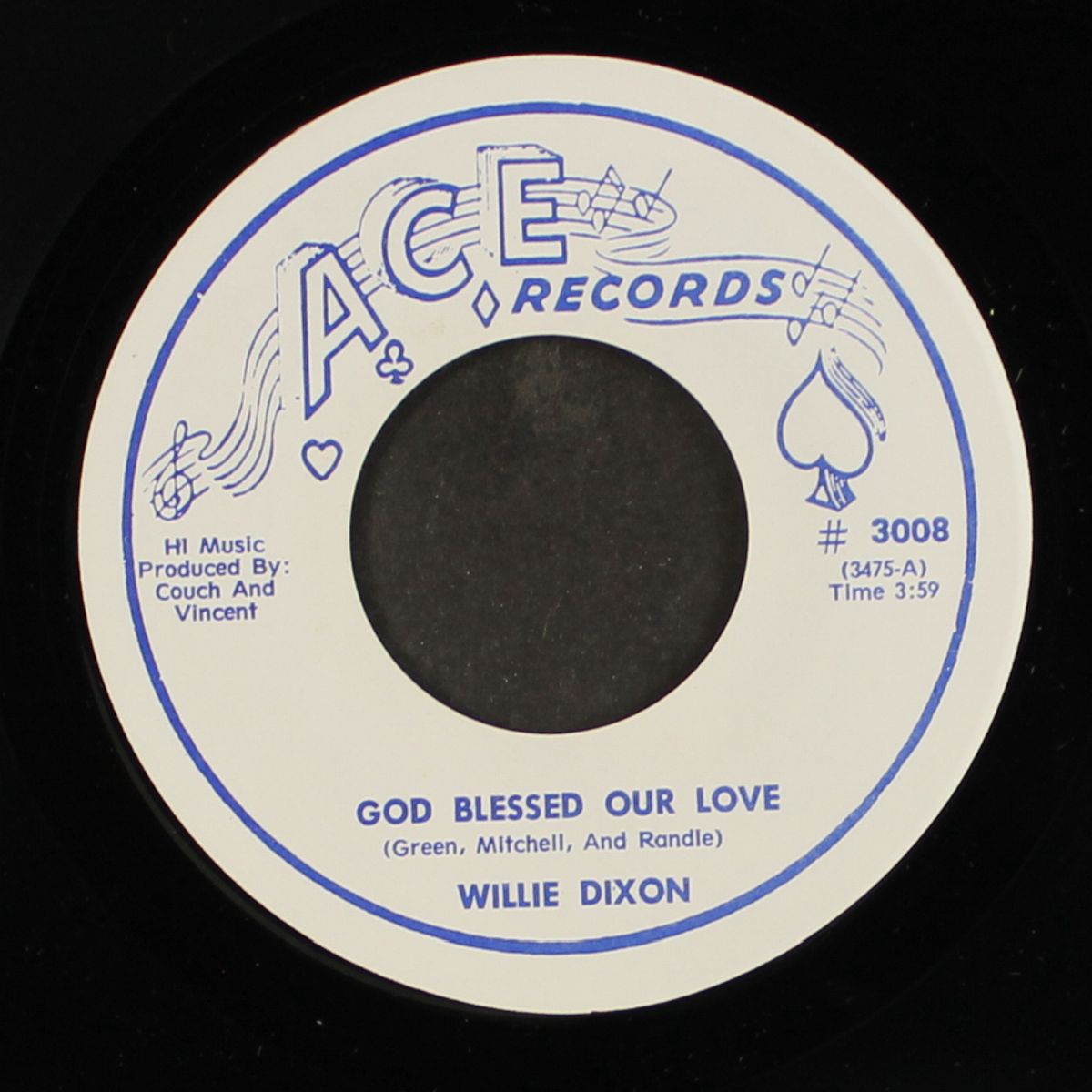 my days are coming / god blessed our love by BOBBY MARCHAN & WILLIE DIXON