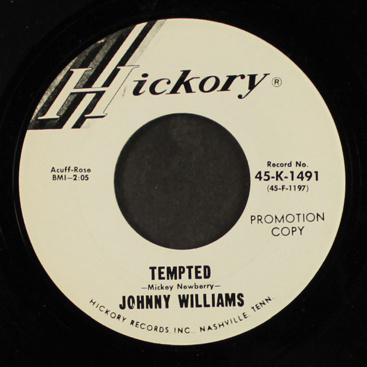 lock the door between us / tempted by JOHNNY WILLIAMS