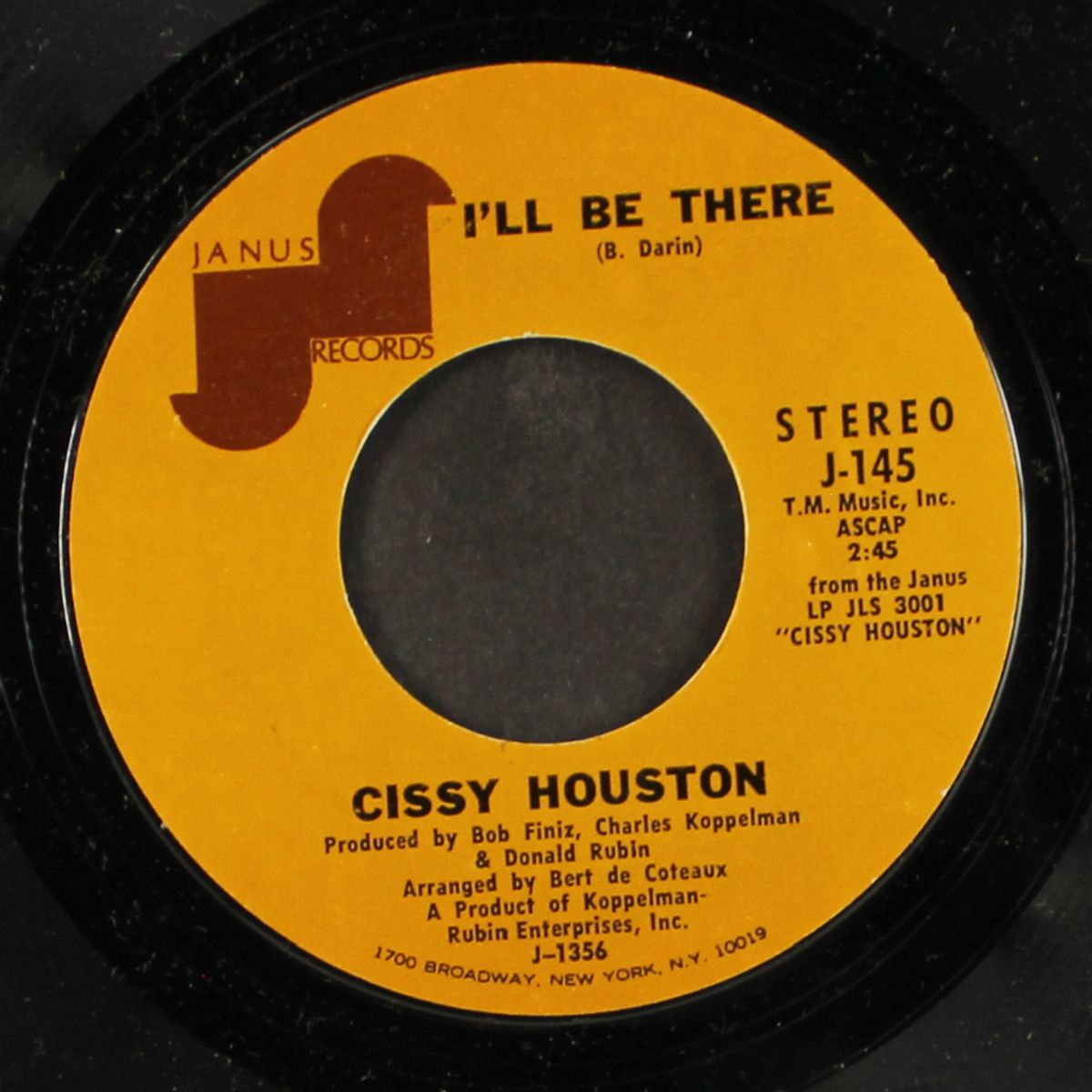 be my baby / i'll be there by CISSY HOUSTON