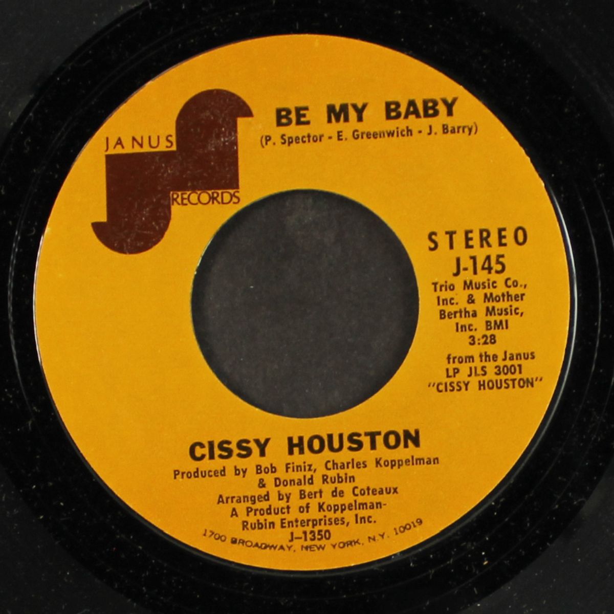 be my baby / i'll be there by CISSY HOUSTON
