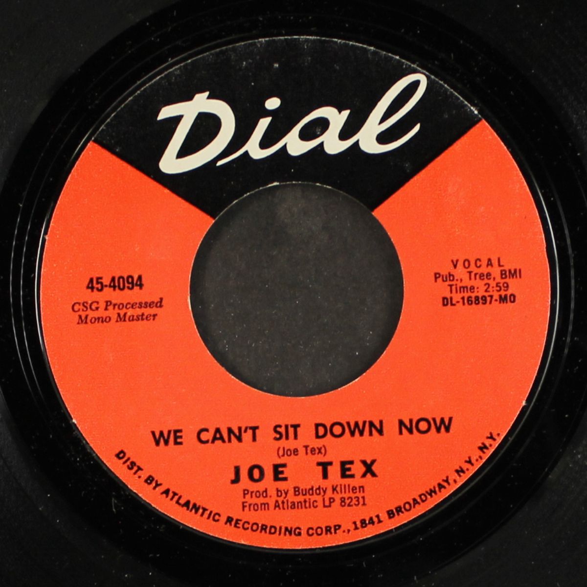 it ain't sanitary / we can't sit down now by JOE TEX