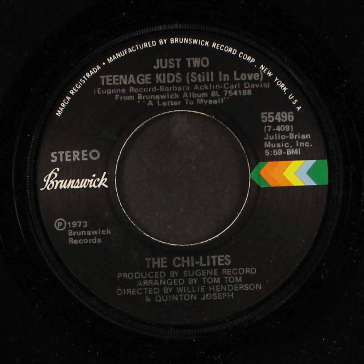 my heart just keeps on breakin' / just two teenage kids by CHI-LITES
