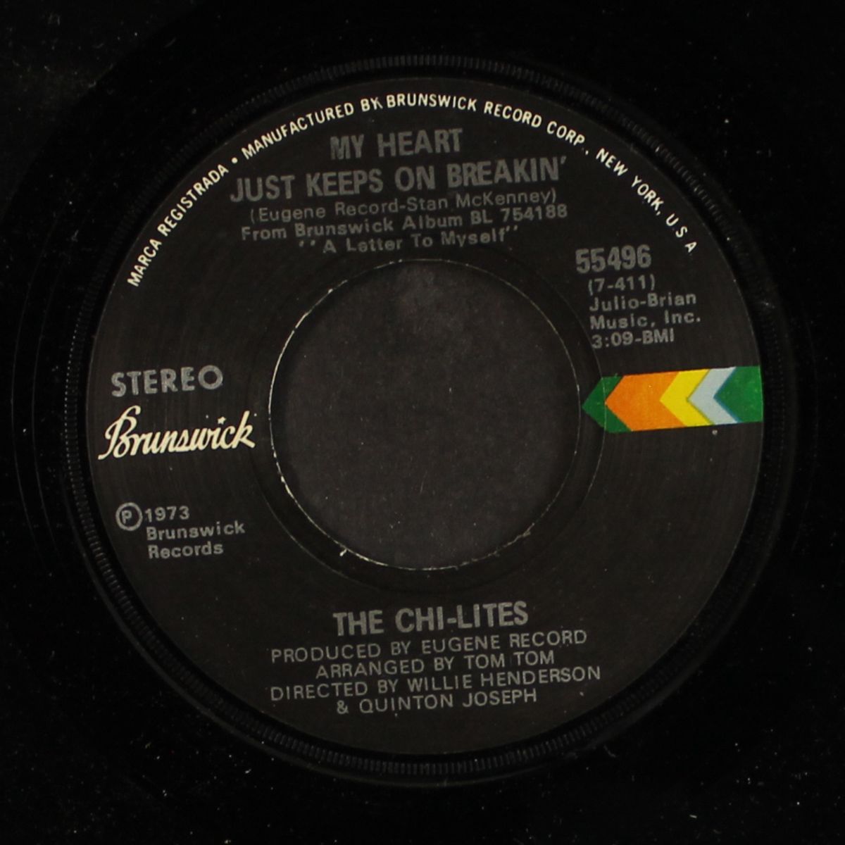 my heart just keeps on breakin' / just two teenage kids by CHI-LITES