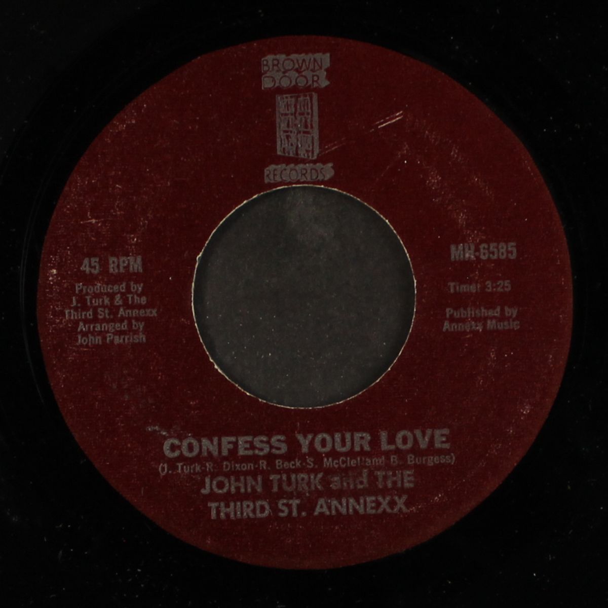 confess your love / love yo' love by JOHN TURK & 3RD ST ANNEX