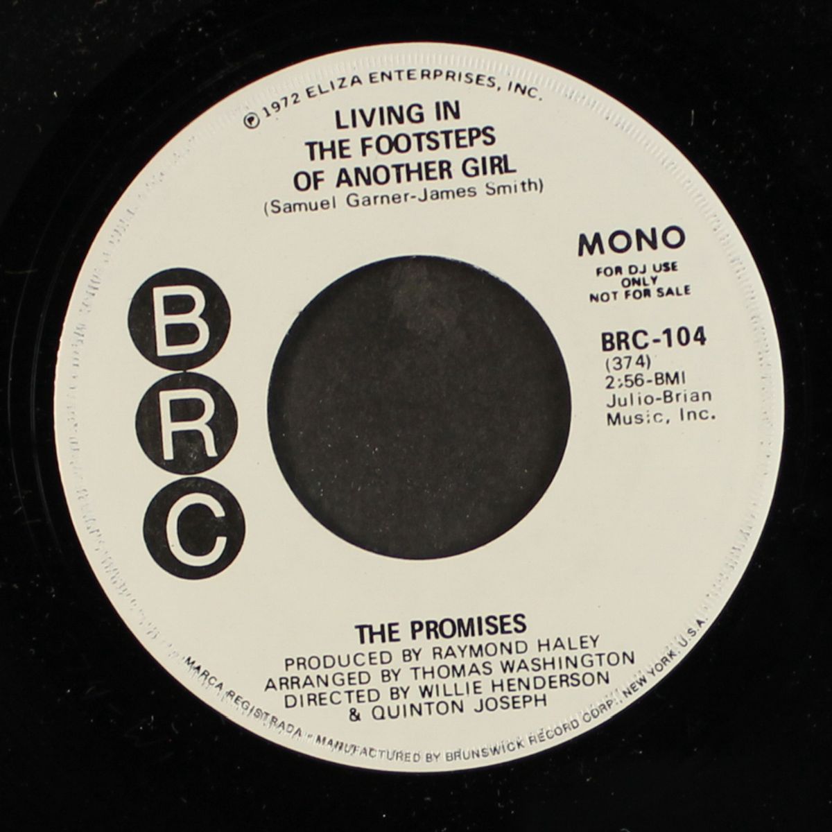 living in the footsteps of another girl / mono by PROMISES