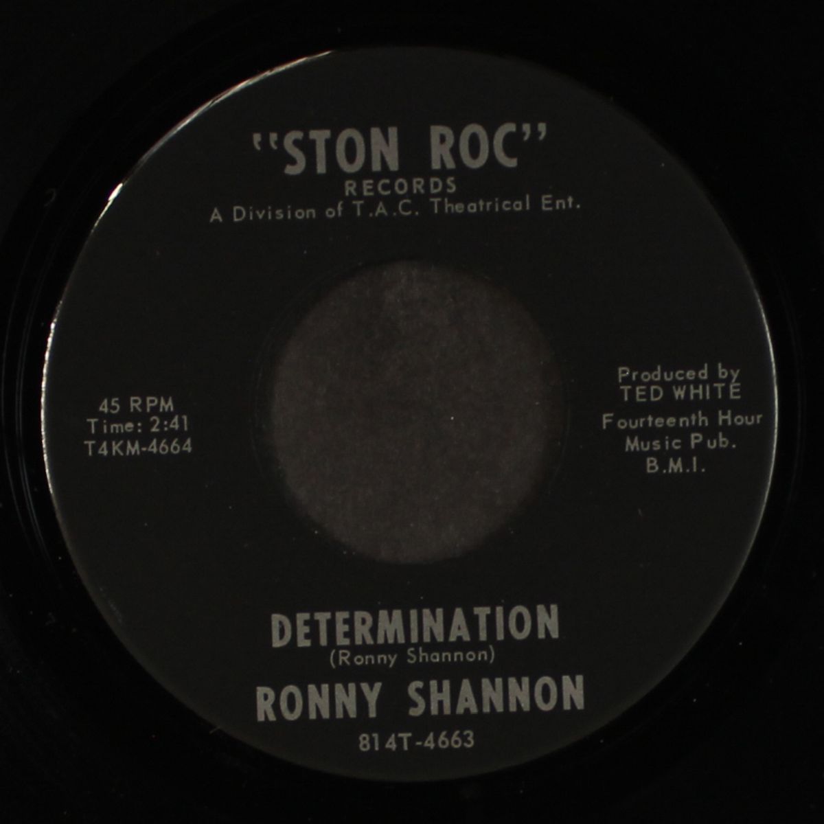 determination / you're gonna need me by RONNY SHANNON