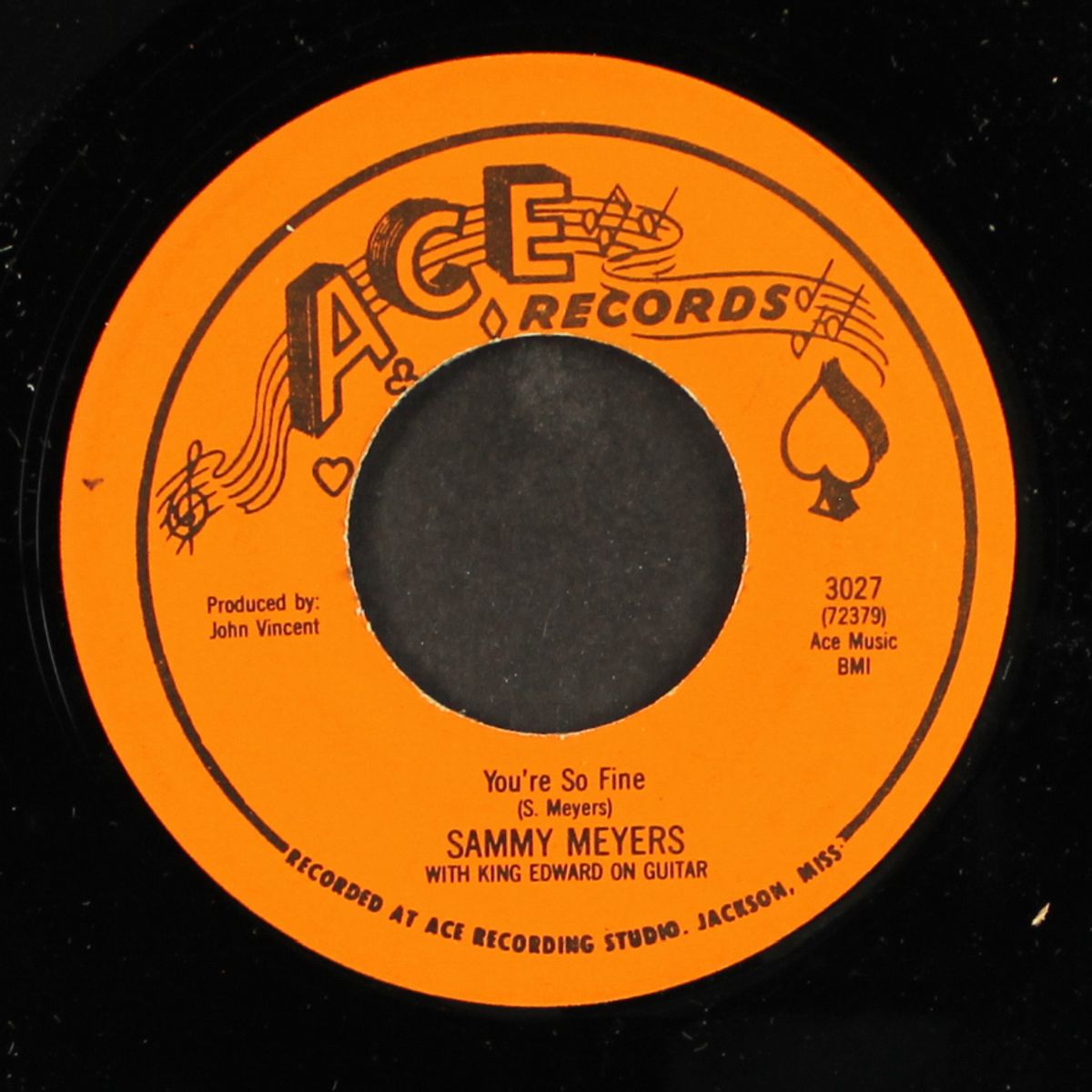 you're so fine / the things i used to do by SAMMY MEYERS / KING EDWARD