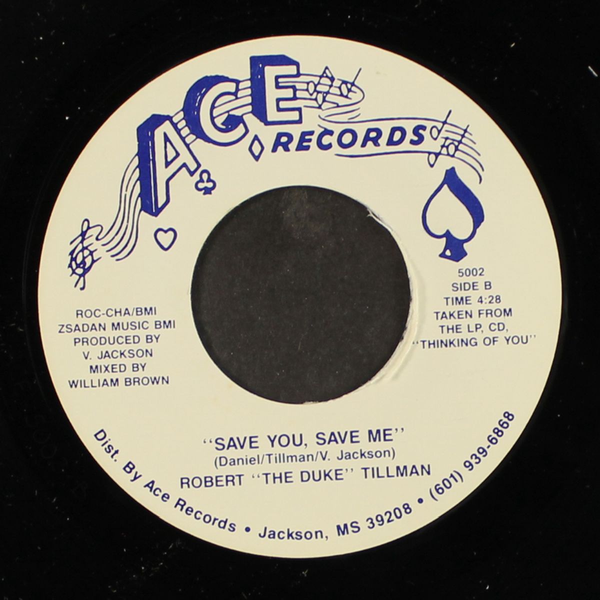 thinking of you / save you, save me by ROBERT 'THE DUKE' TILLMAN