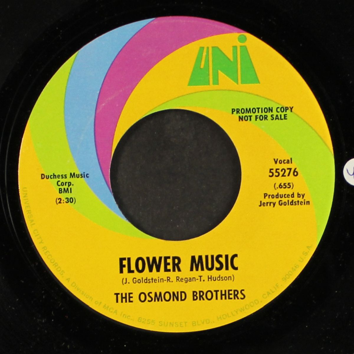 i can't stop / flower music by OSMOND BROTHERS