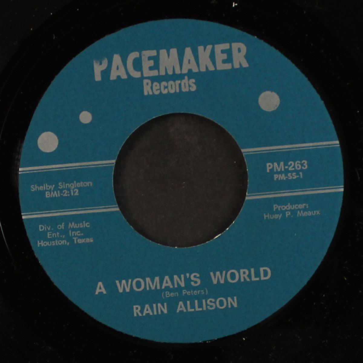 a woman's world / big chief tellum lies by RAIN ALLISON