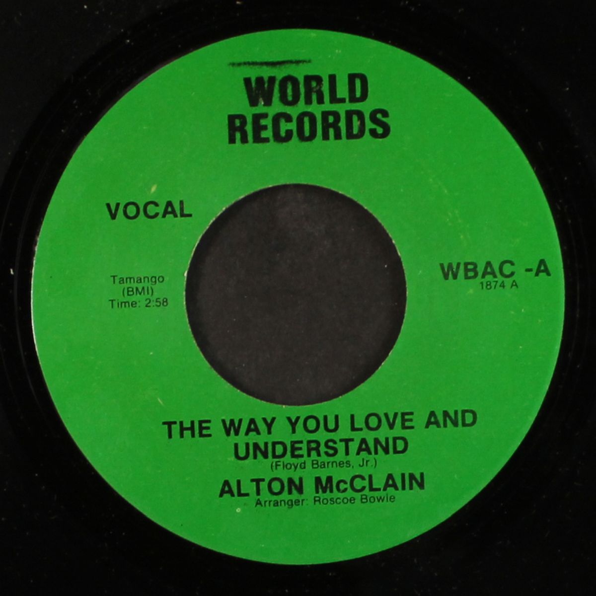 the way you love and understand by ALTON MCCLAIN