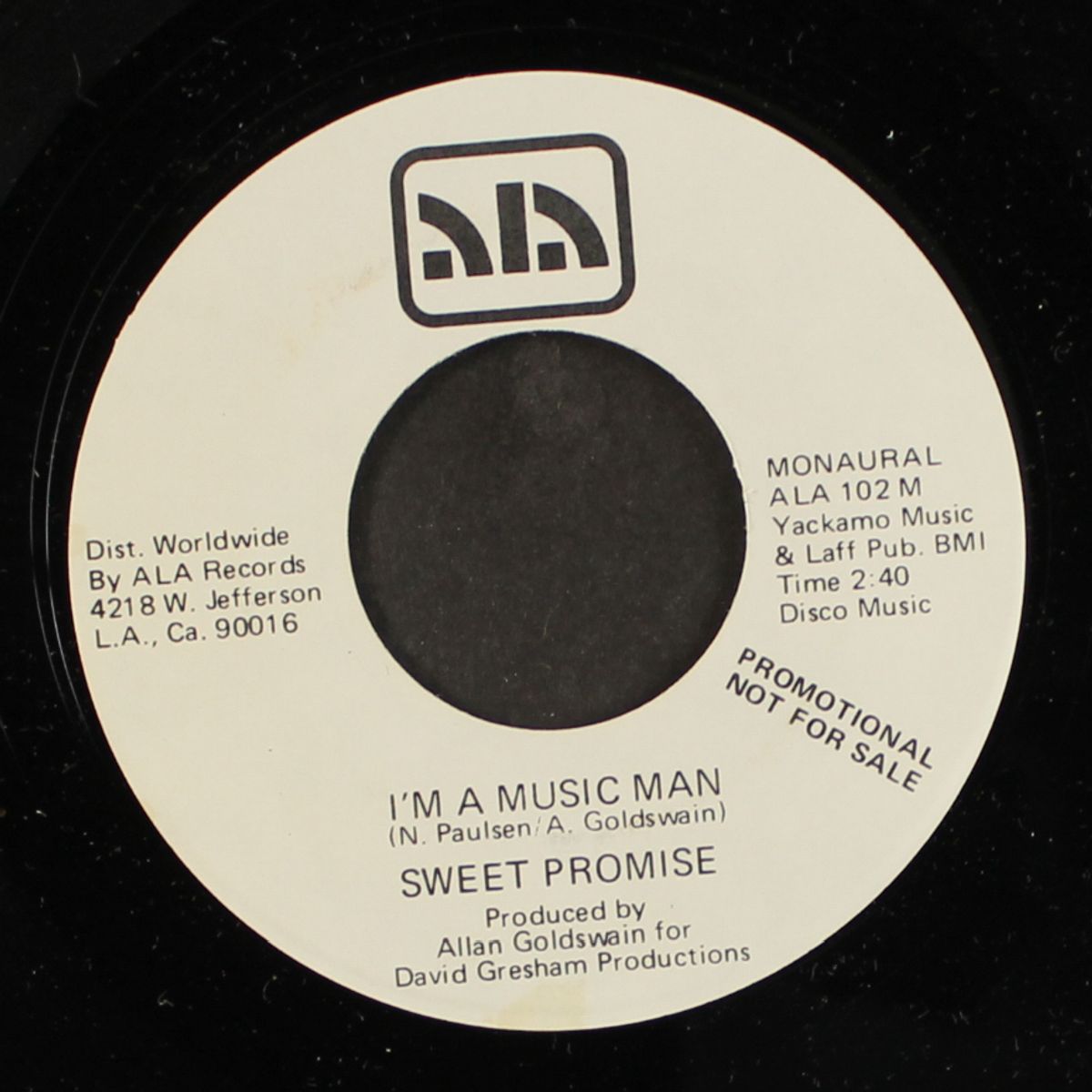 i'm a music man / mono by SWEET PROMISE