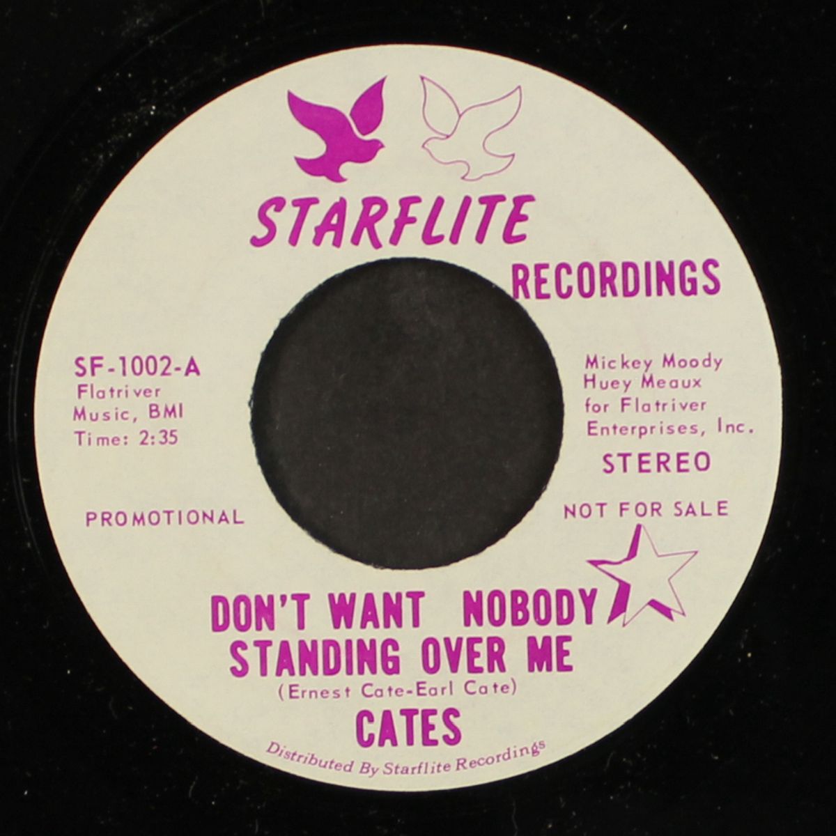 don't want nobody standing over me / hitch hike down the road by CATES