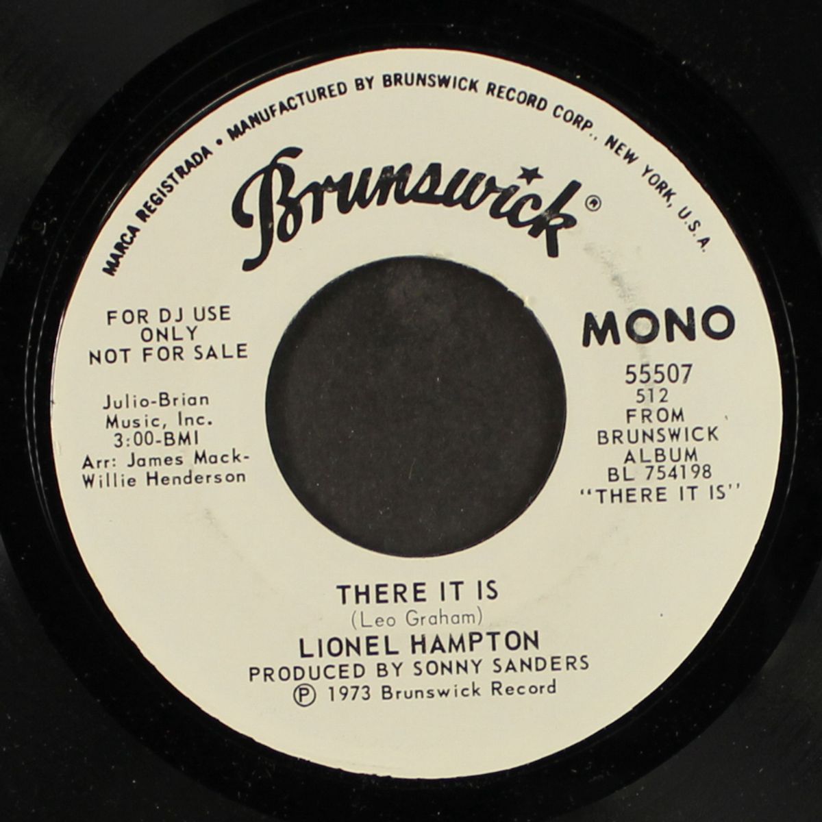 there it is / mono by LIONEL HAMPTON