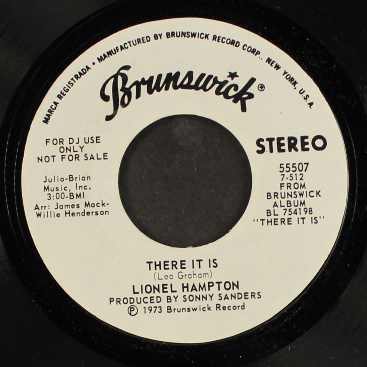 there it is / mono by LIONEL HAMPTON