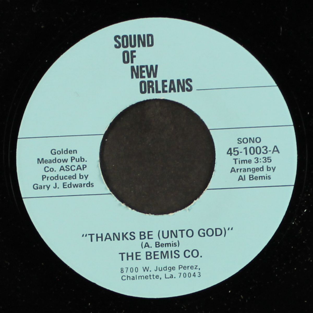 it's easy / thanks be by BEMIS CO.