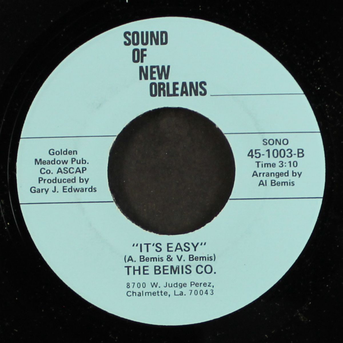 it's easy / thanks be by BEMIS CO.