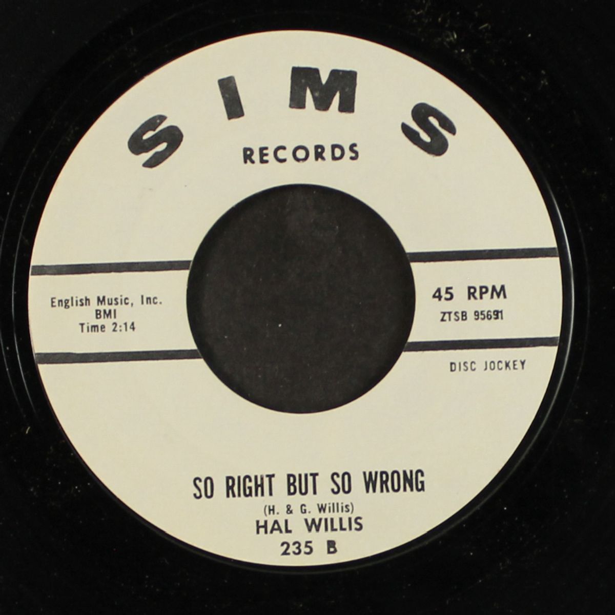 klondike mike / so right so wrong by HAL WILLIS