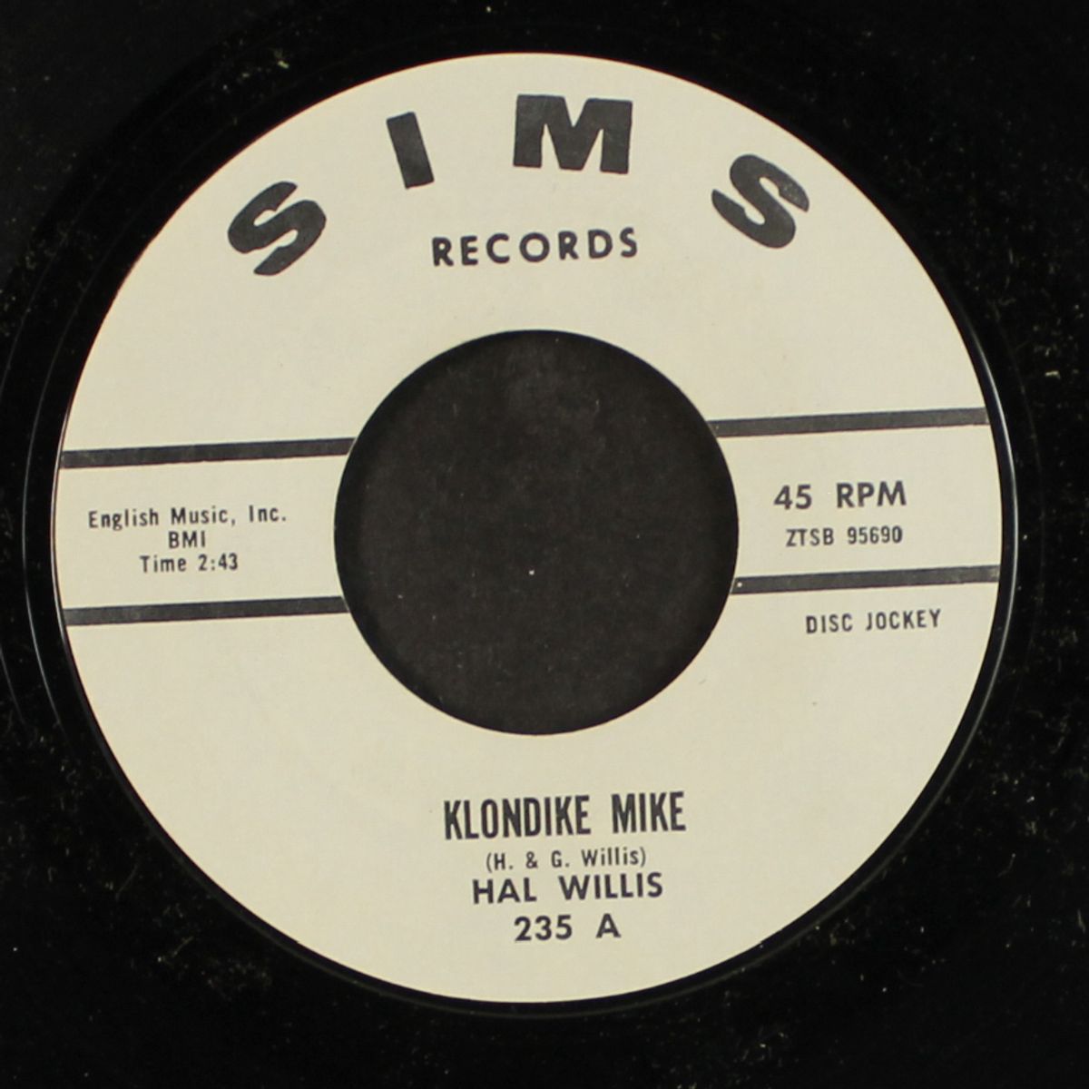 klondike mike / so right so wrong by HAL WILLIS