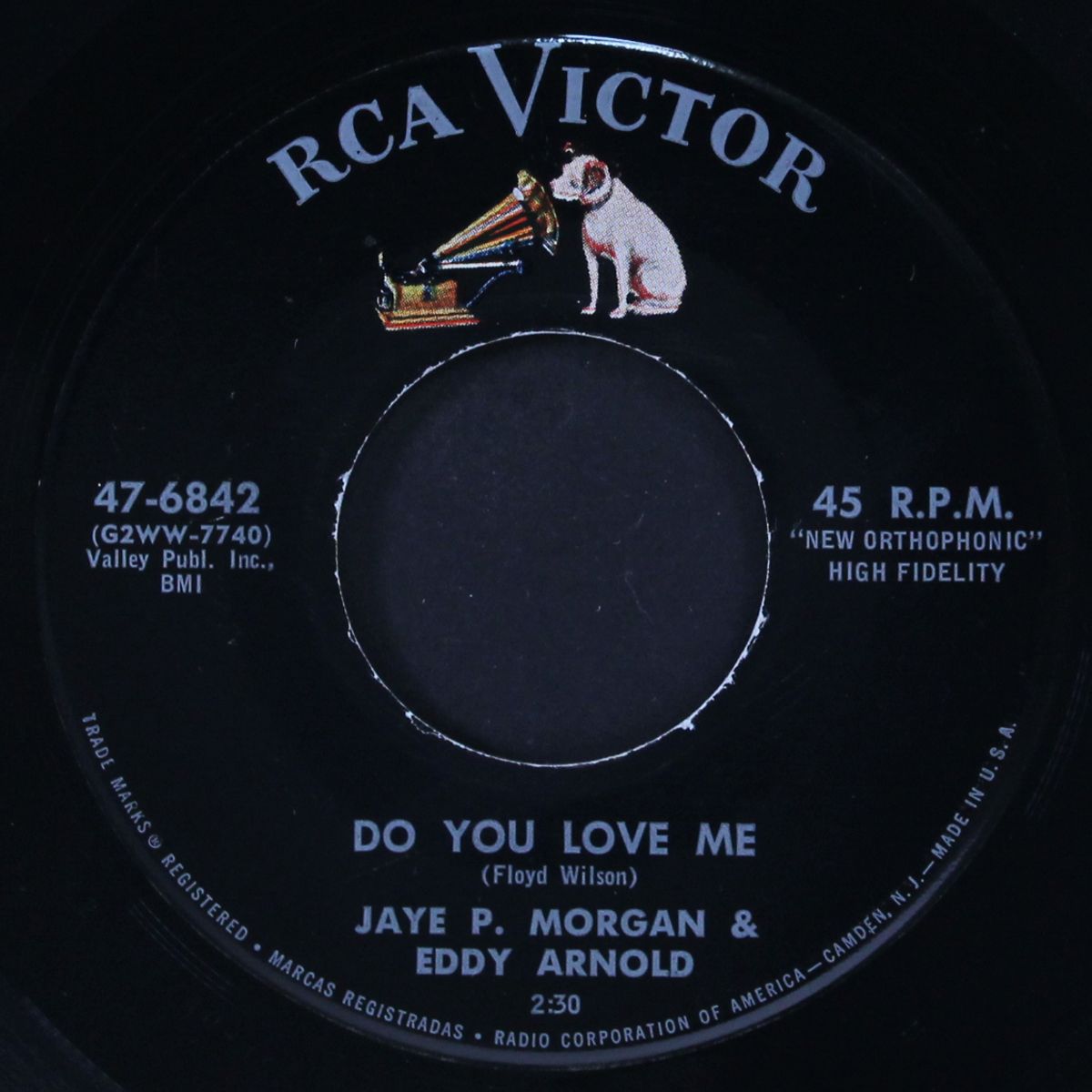one / do you love me by EDDY ARNOLD & JAYE P. MORGAN