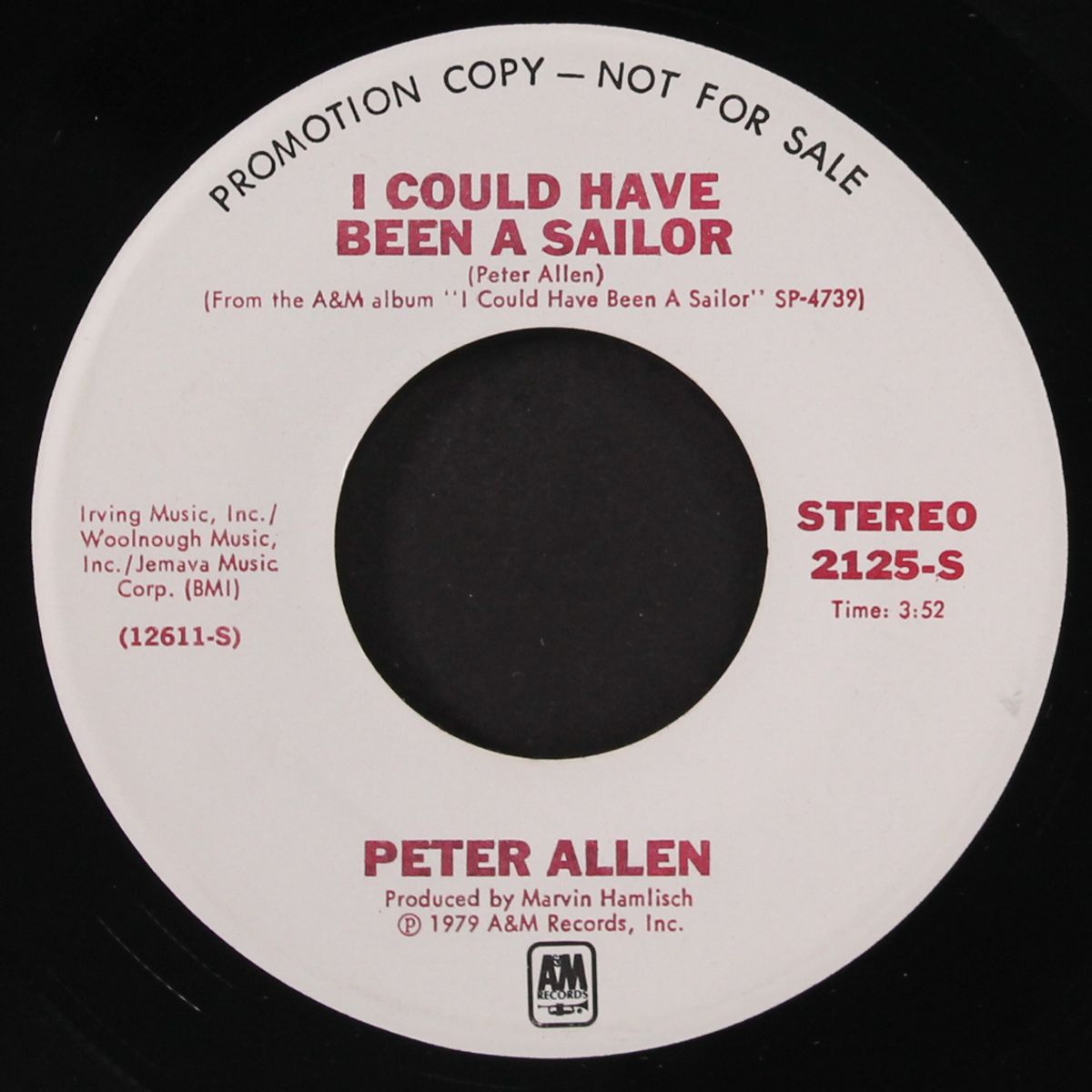 i could have been a sailor / mono by PETER ALLEN