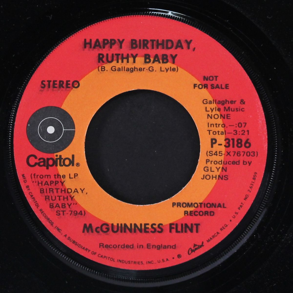 happy birthday ruthy baby by MCGUINESS FLINT
