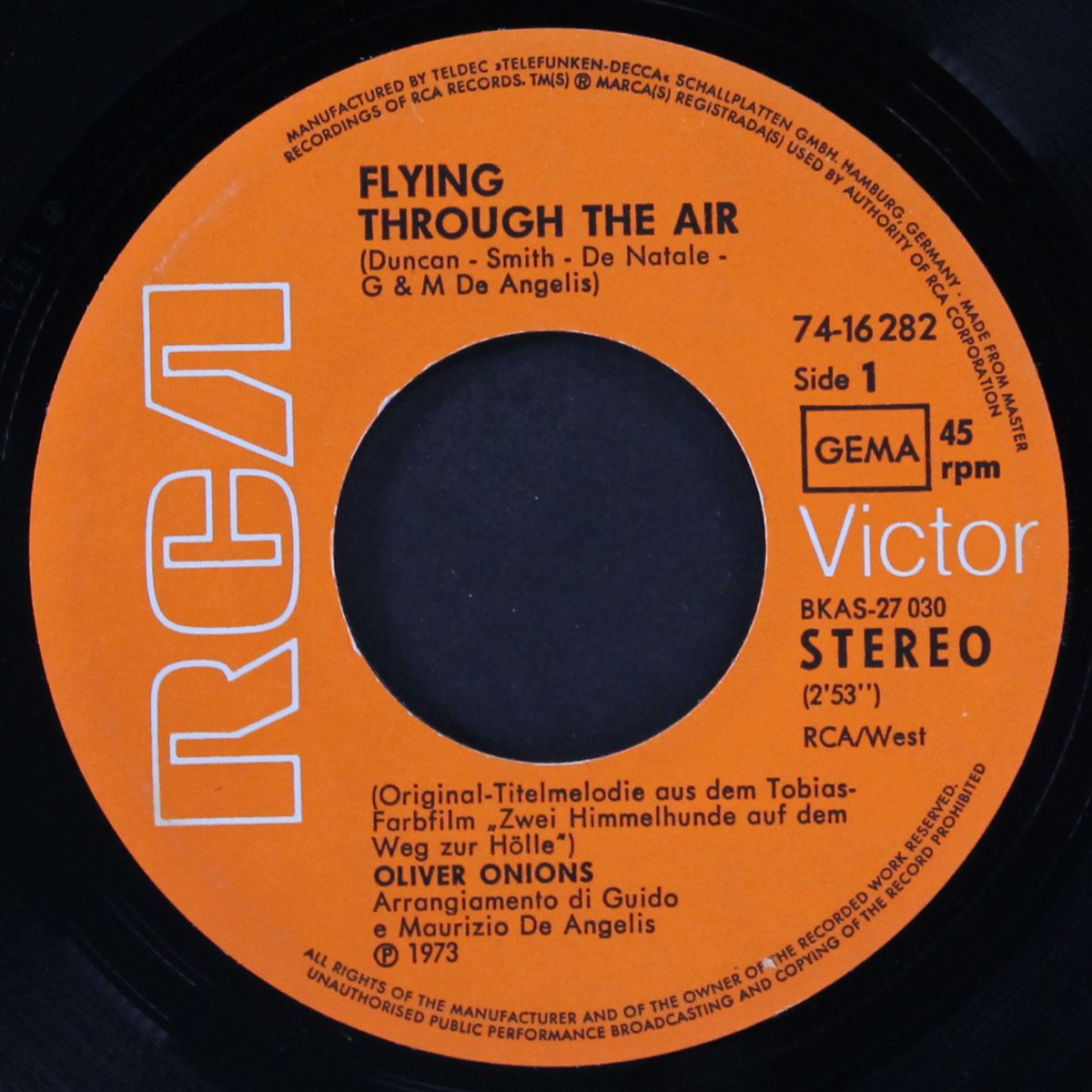 flying through the air by OLIVER ONIONS