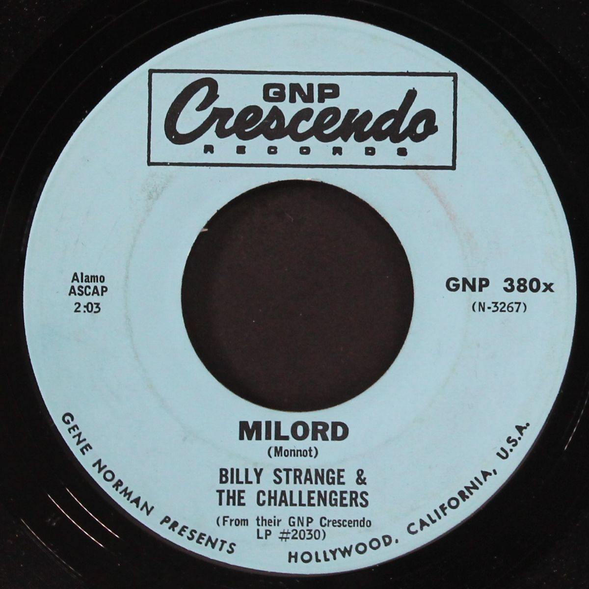 what if it should rain / milord by BILLY STRANGE