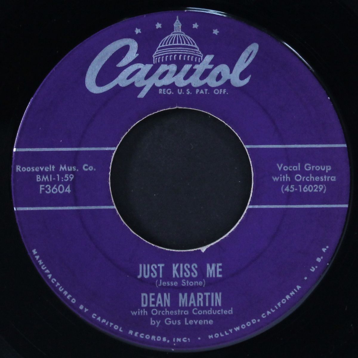 just kiss me by DEAN MARTIN