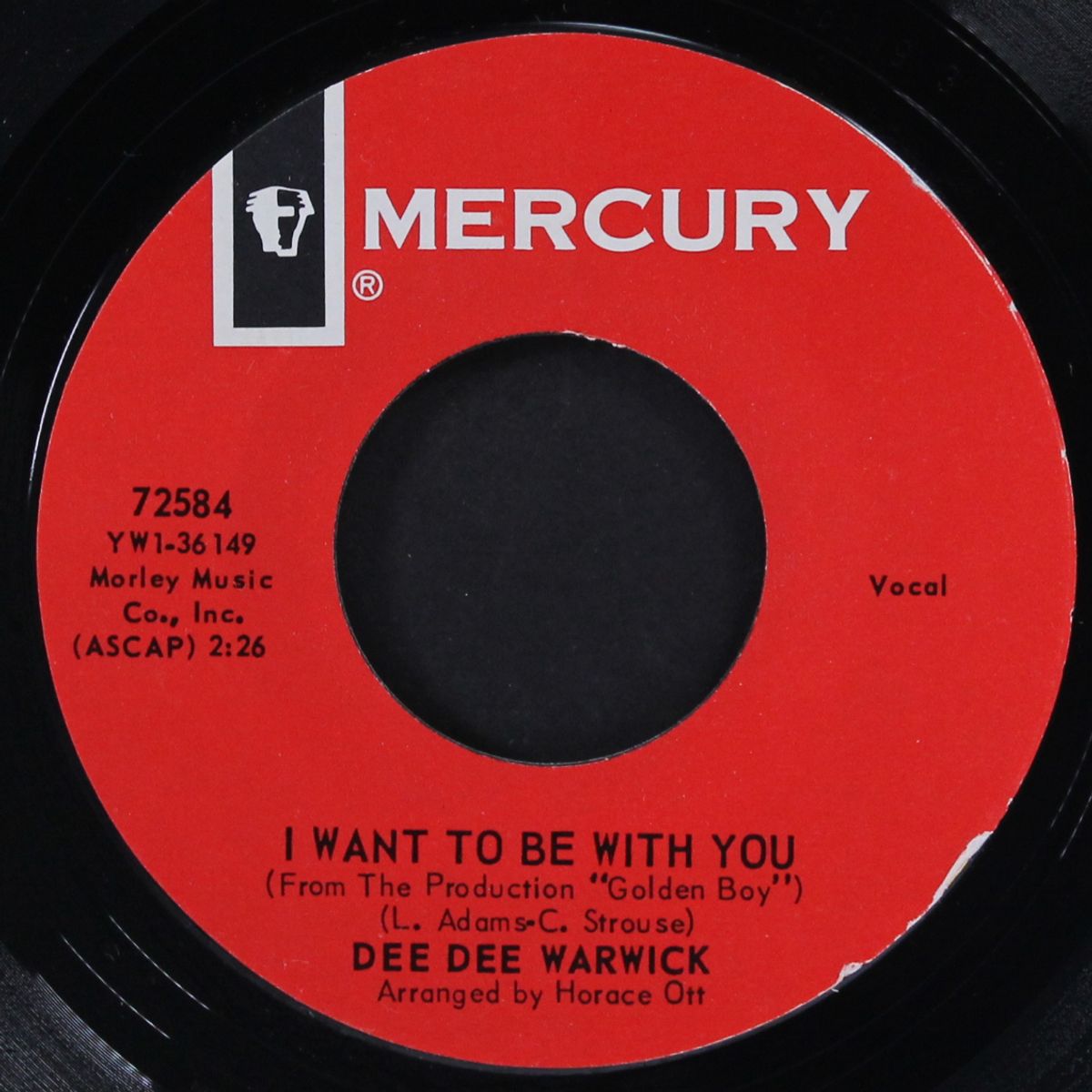 i want to be with you / lover's chant by DEE DEE WARWICK