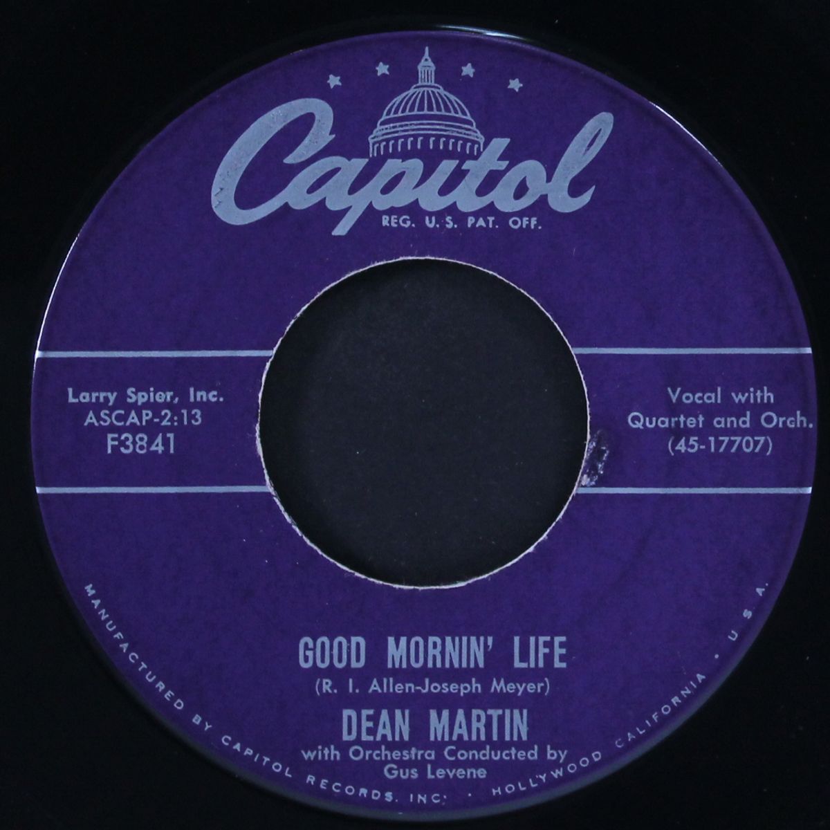 good mornin' life by DEAN MARTIN