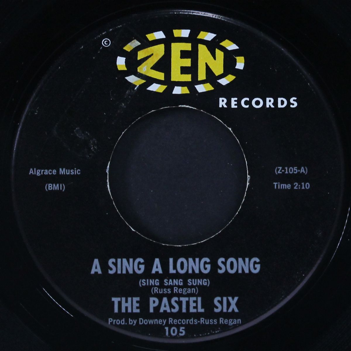 a sing along song / the strange ghost by PASTEL SIX