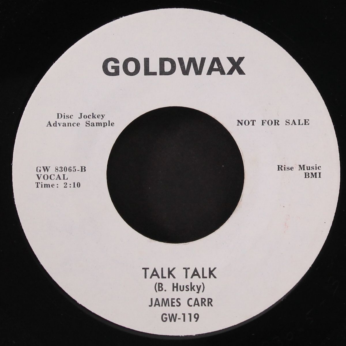 she's better than you / talk talk by JAMES CARR