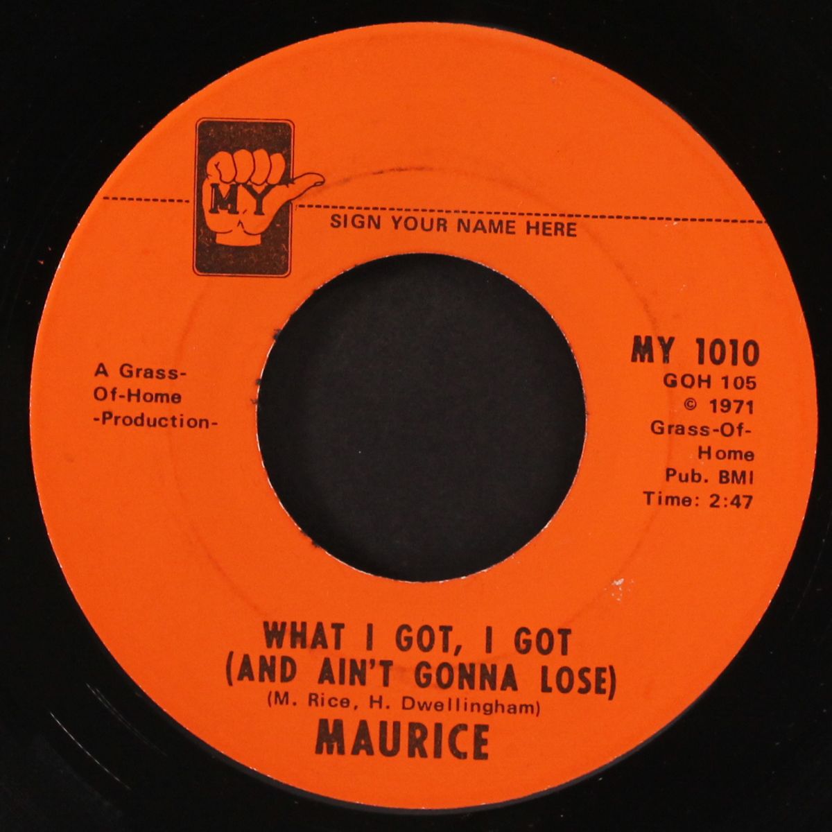 what i got, i got / is it true by MAURICE