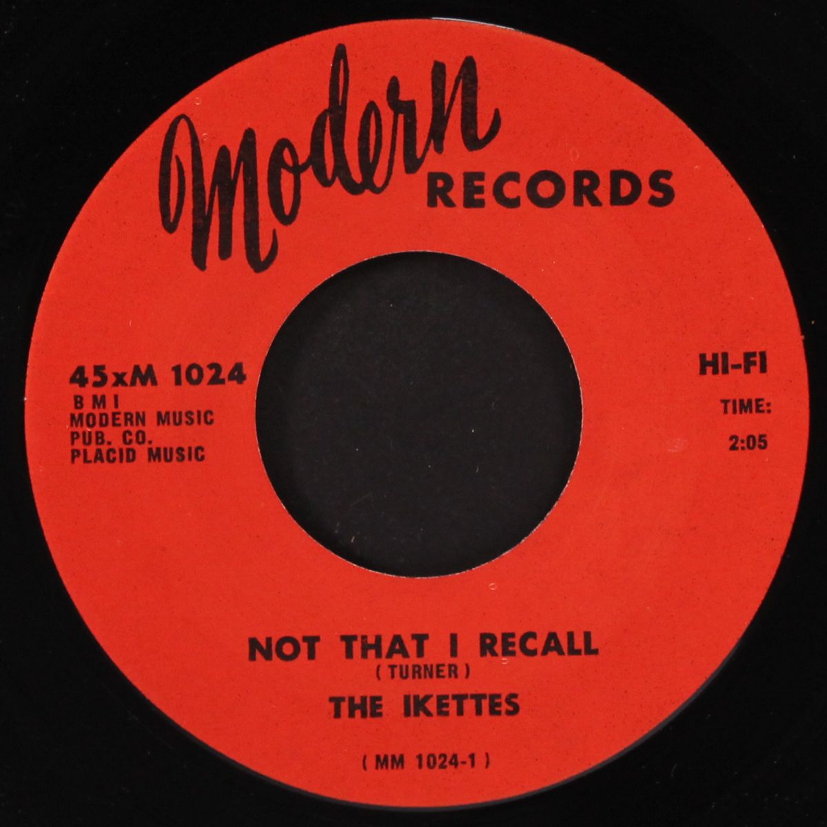 da doo ron ron / not that i recall by IKETTES