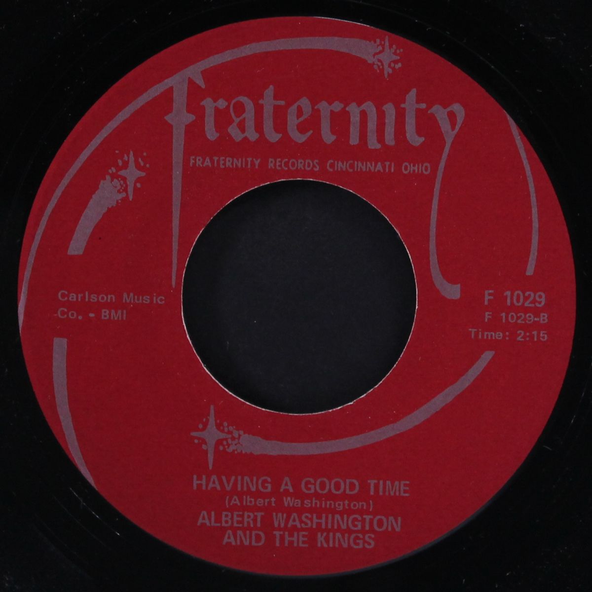 having a good time / he's got the whole world in his hands by ALBERT WASHINGTON