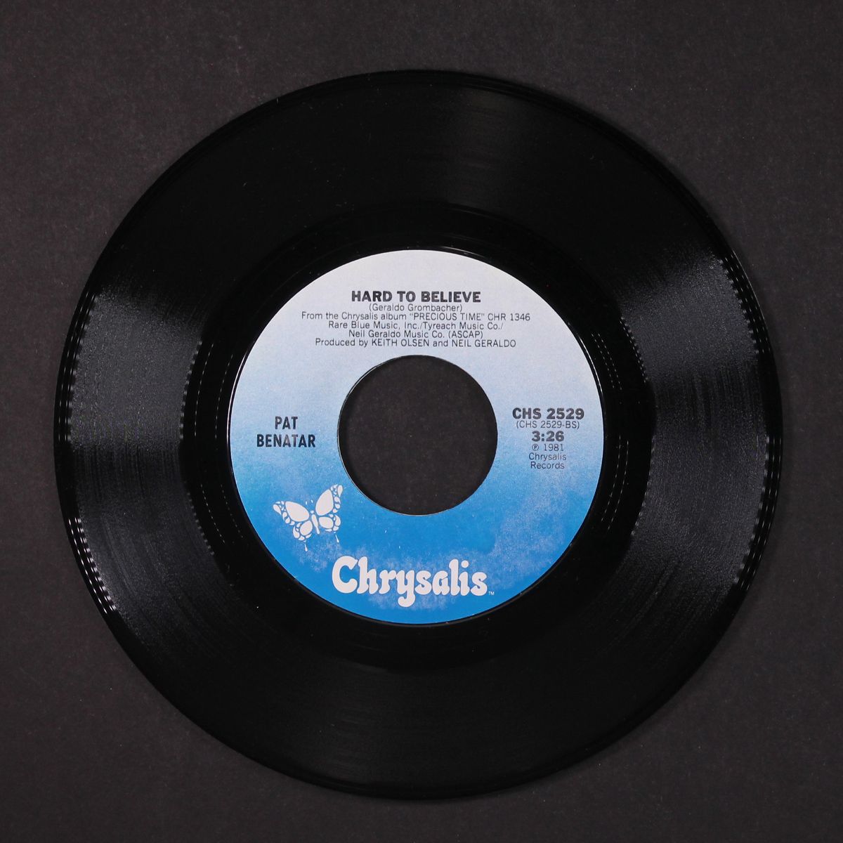 fire and ice / hard to believe by PAT BENATAR