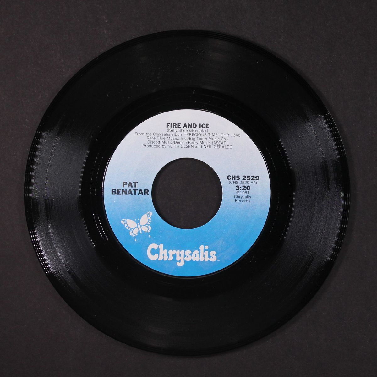 fire and ice / hard to believe by PAT BENATAR