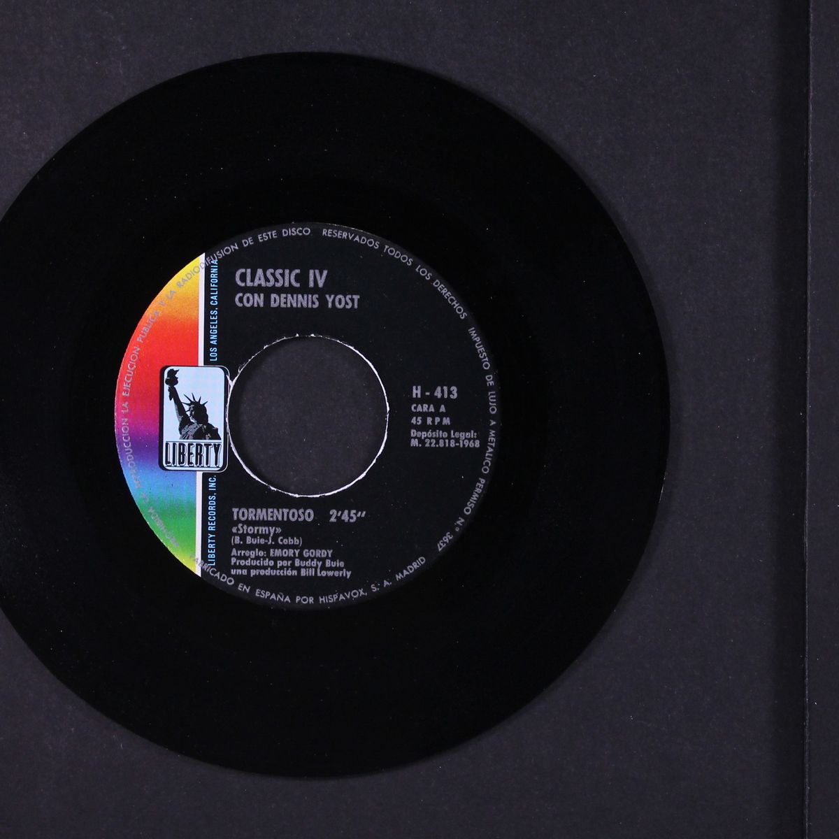 stormy / 24 hours of lonliness by CLASSICS IV
