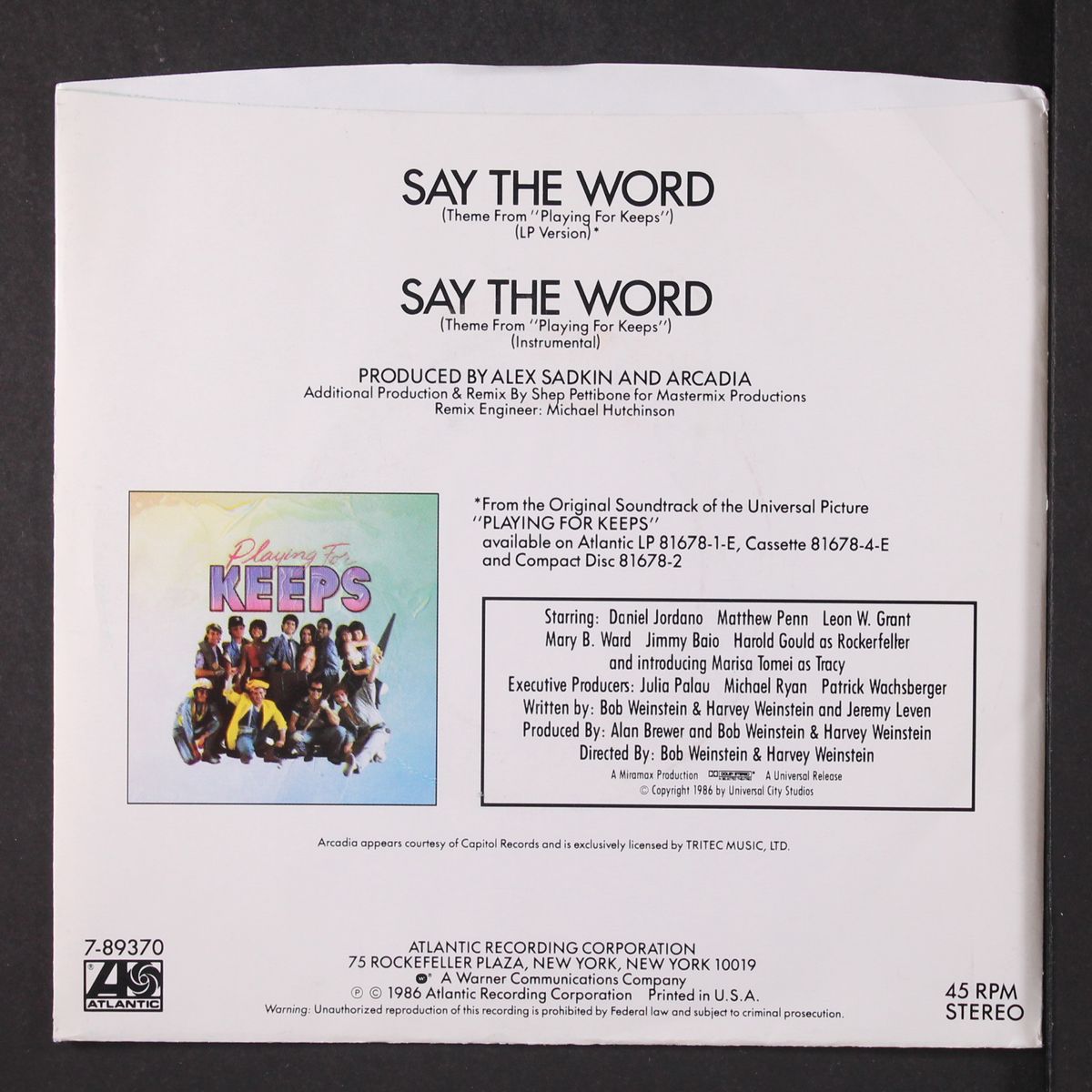 say the word / instro by ARCADIA
