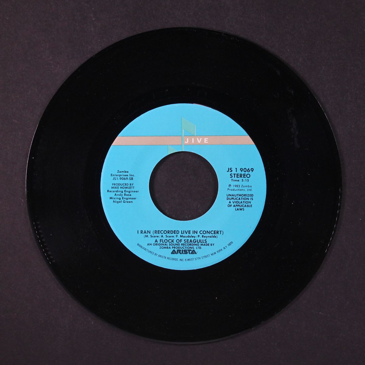 (it's not me) talking by FLOCK OF SEAGULLS