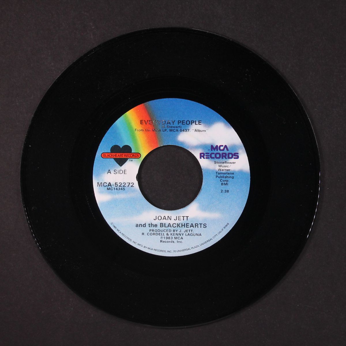 everyday people / why can't we be happy by JOAN JETT & BLACKHEARTS