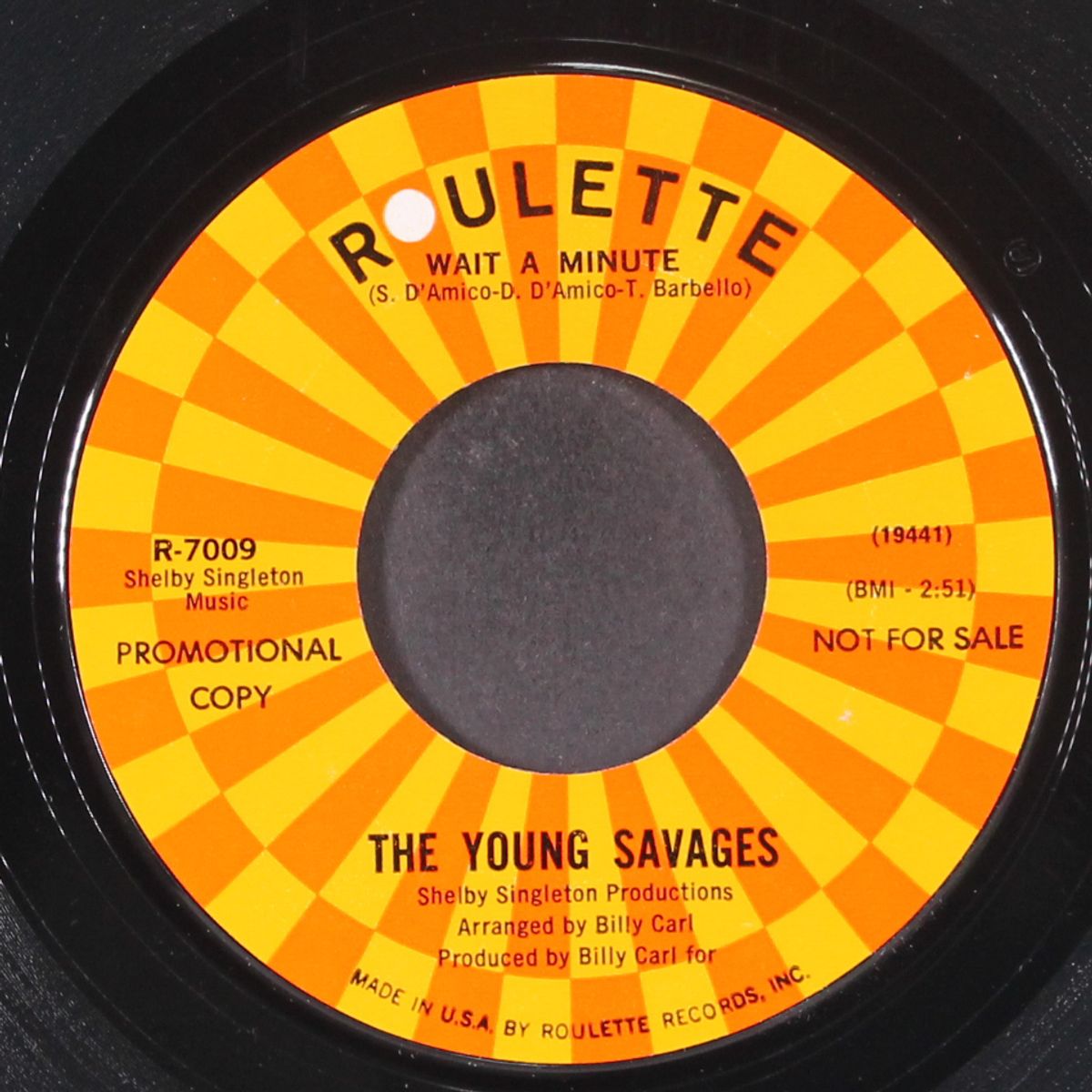 wait a minute / sitting on a plane by YOUNG SAVAGES