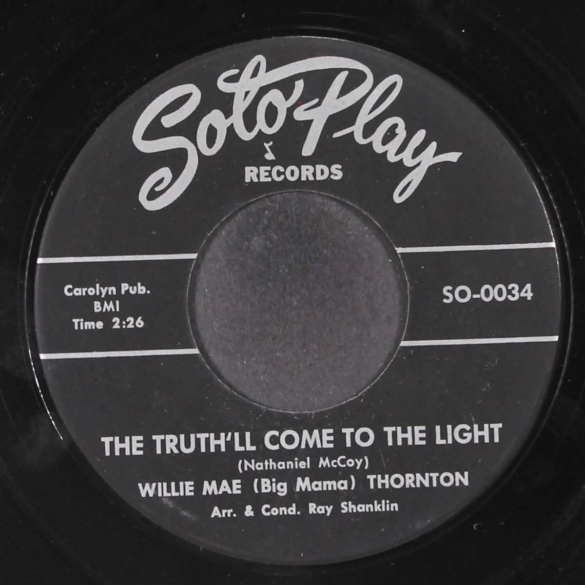 summer time / the truth'll come to the light by WILLIE MAE THORNTON