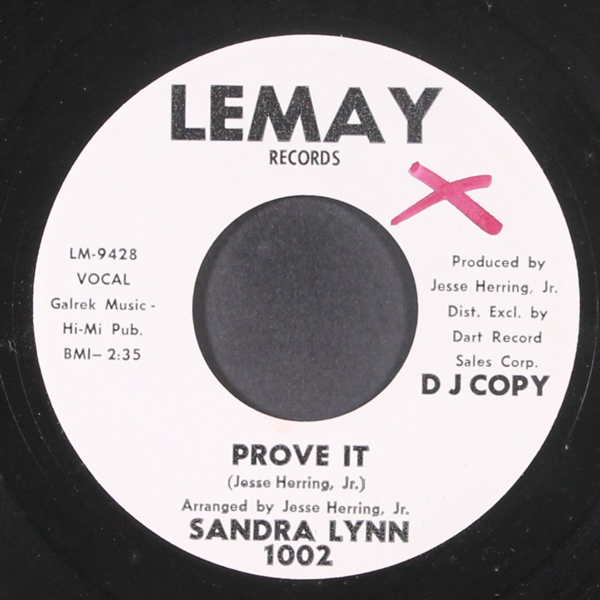 i can't escape / prove it by SANDRA LYNN