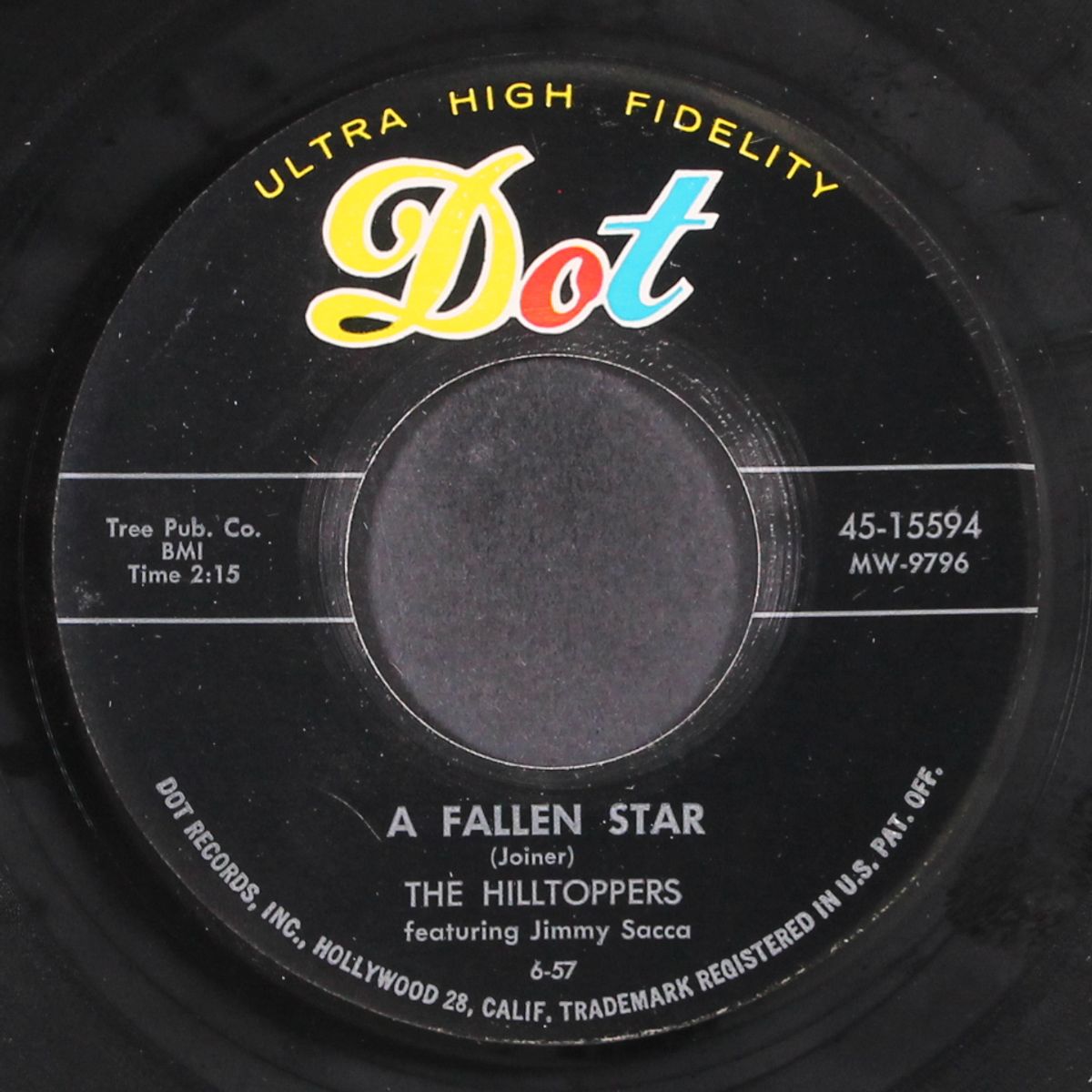 a fallen star / footsteps by HILLTOPPERS