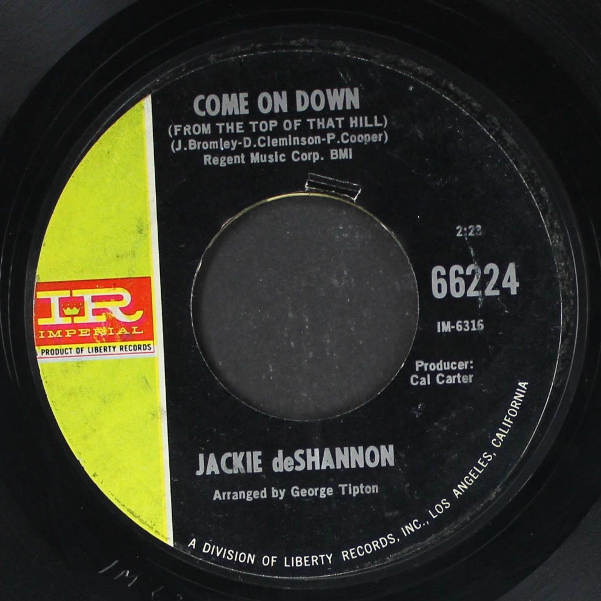 find me love / come on down by JACKIE DE SHANNON