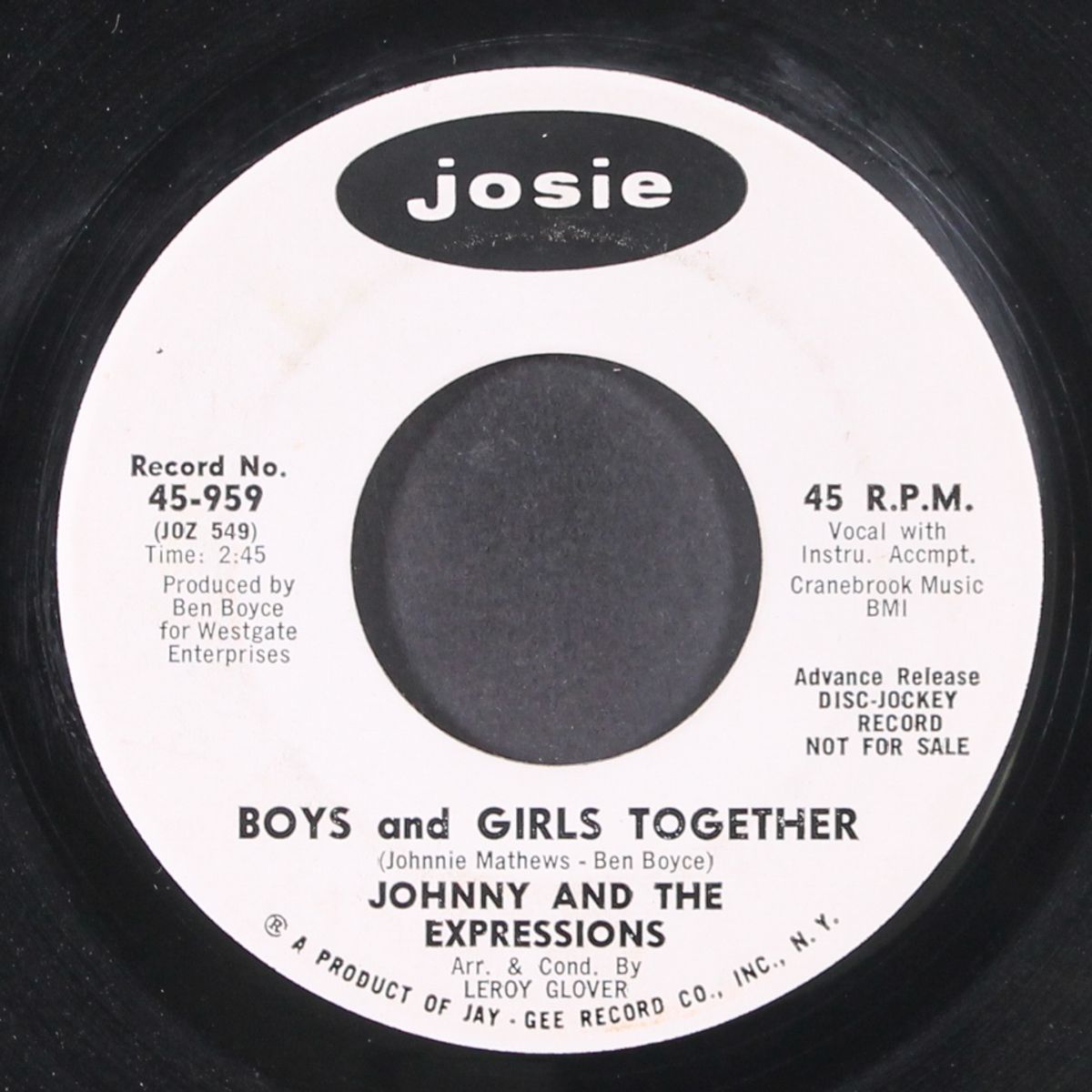 boys and girls together / same by JOHNNY & EXPRESSIONS