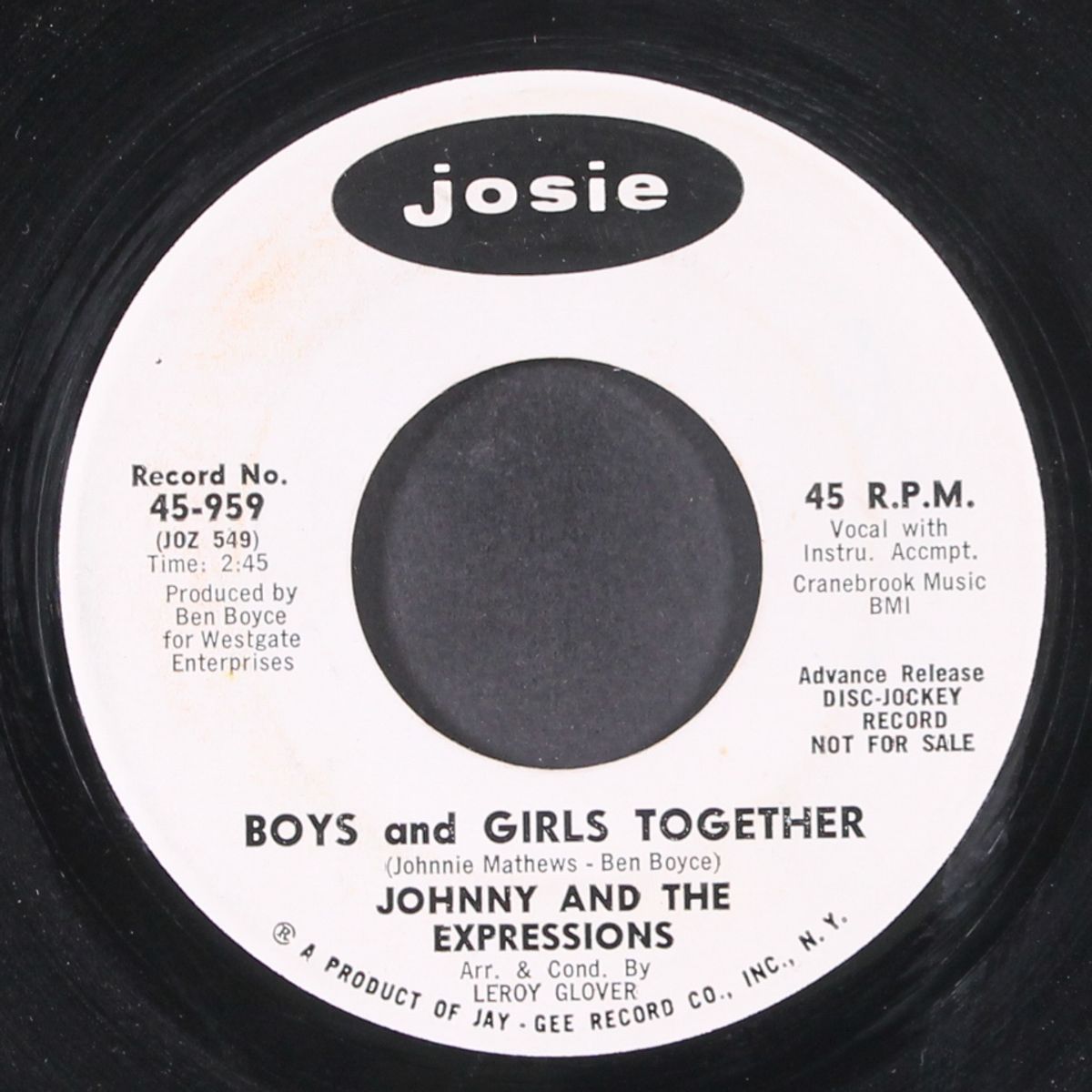 boys and girls together / same by JOHNNY & EXPRESSIONS